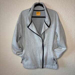 Champion C9 Gray Victory Fleece Zip Up Workout Casual Jacket Women's Size XXL